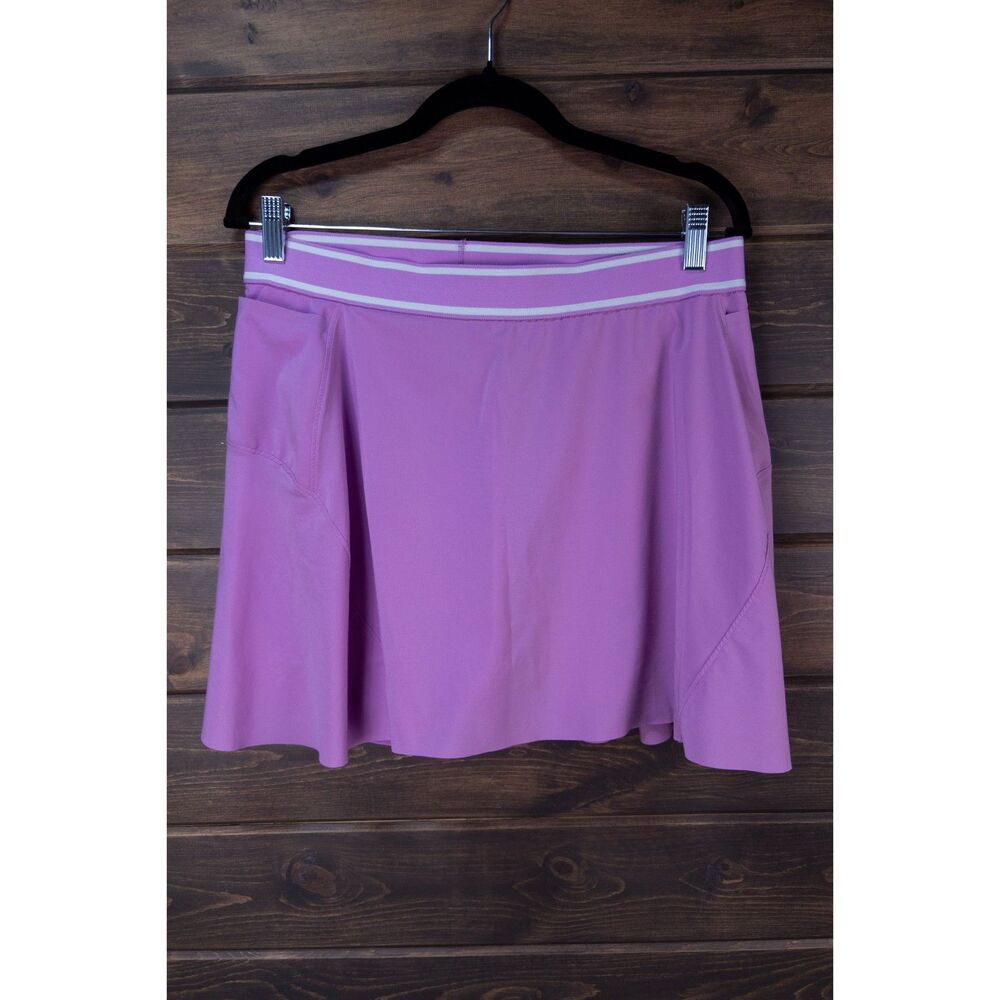 Peter Millar Carner Women's Golf Skort Light Purple Womens Size XL UPF 50+